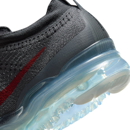 Nike Mens Air Vapormax 2023 Flyknit - Dark Grey/Gym Red by Denim Exchange