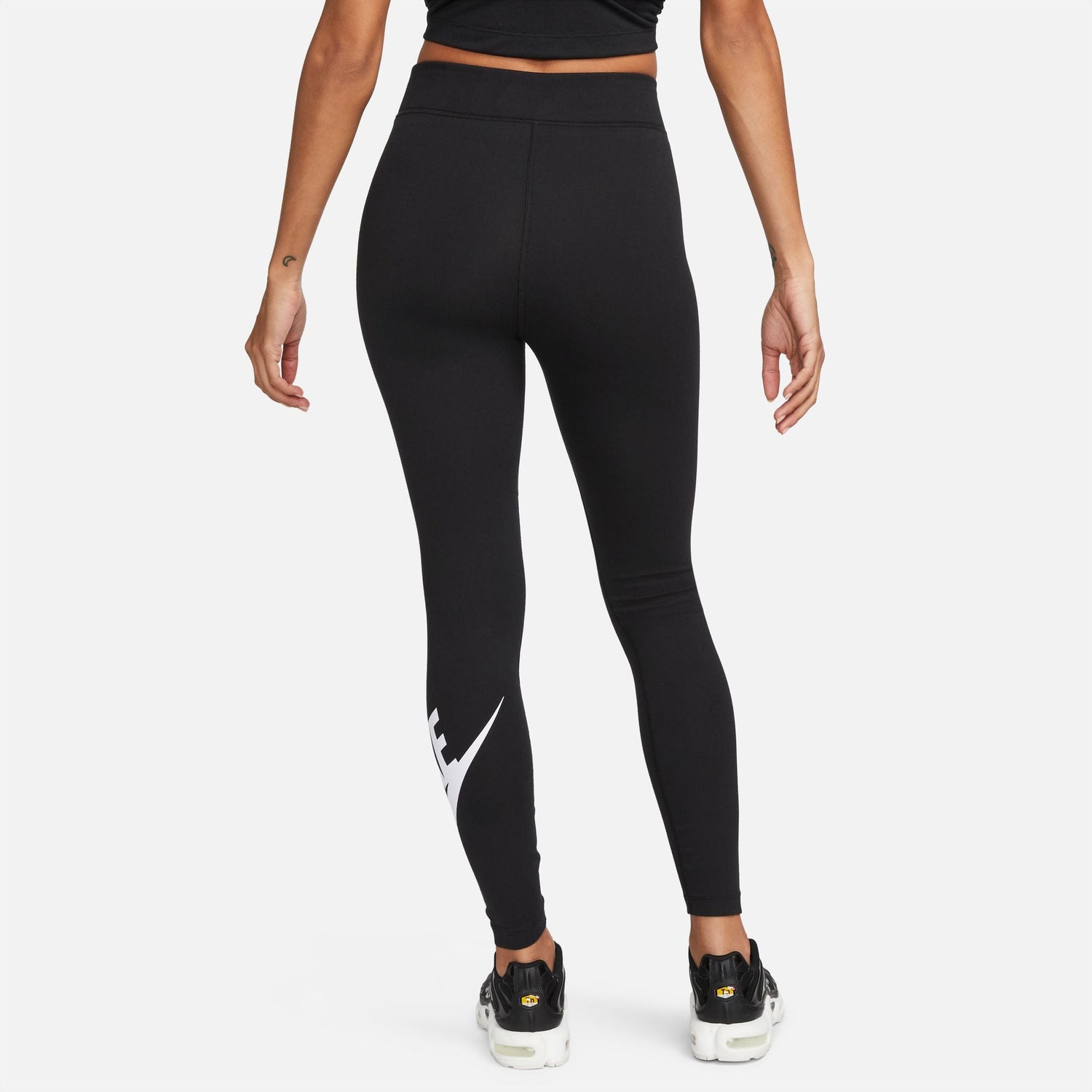 Nike Womens High-Waisted Leggings - Black by Denim Exchange