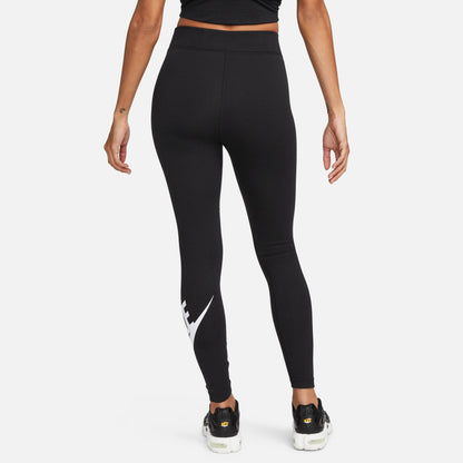 Nike Womens High-Waisted Leggings - Black by Denim Exchange