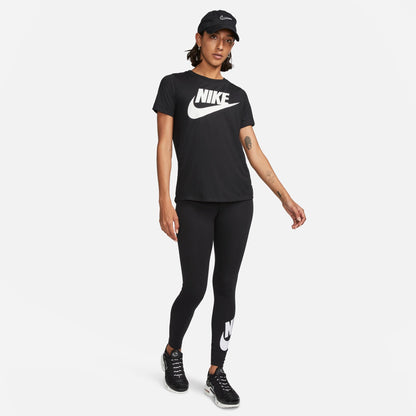 Nike Womens High-Waisted Leggings - Black by Denim Exchange