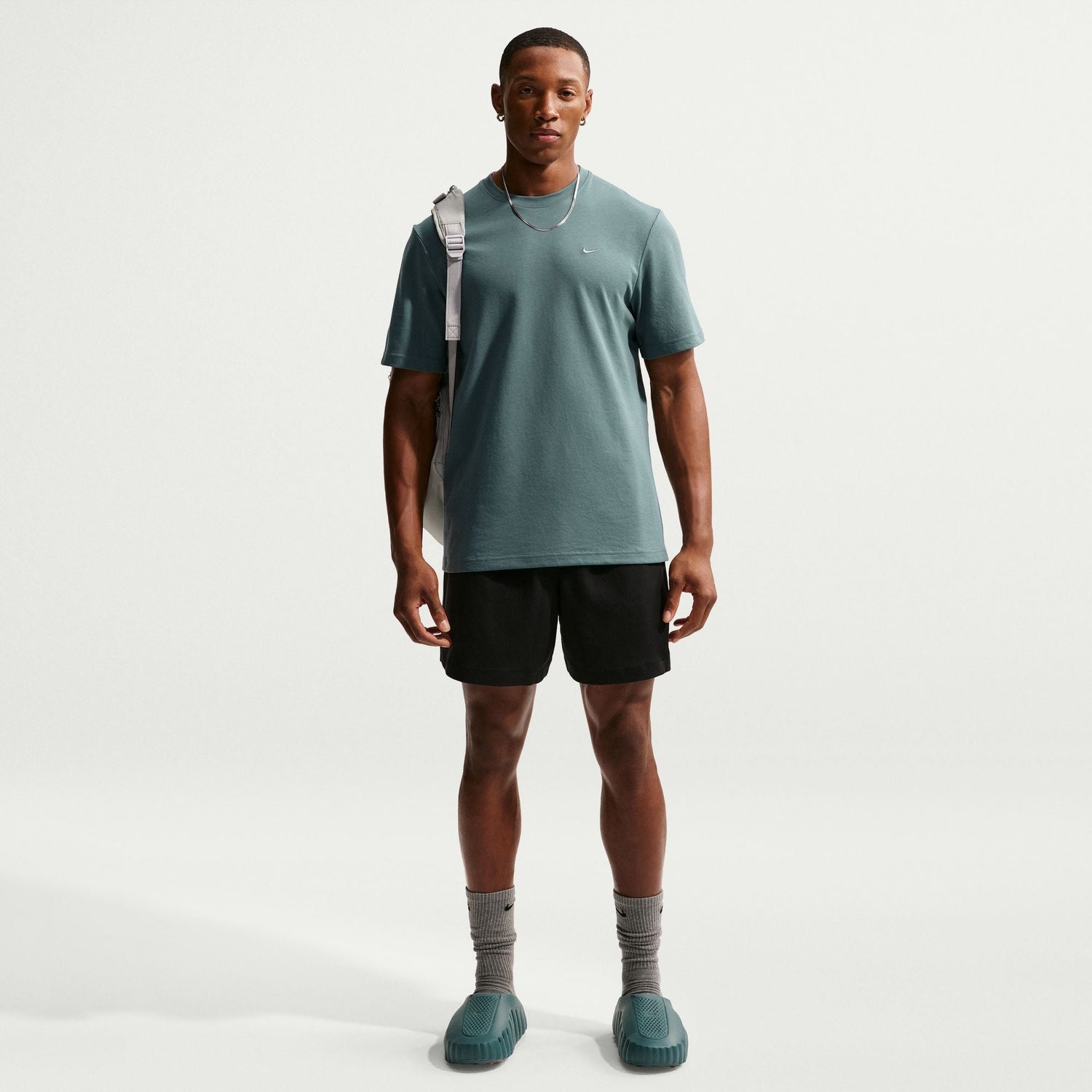 Nike Mens Primary Dri-FIT Tee - Mineral Slate by Denim Exchange