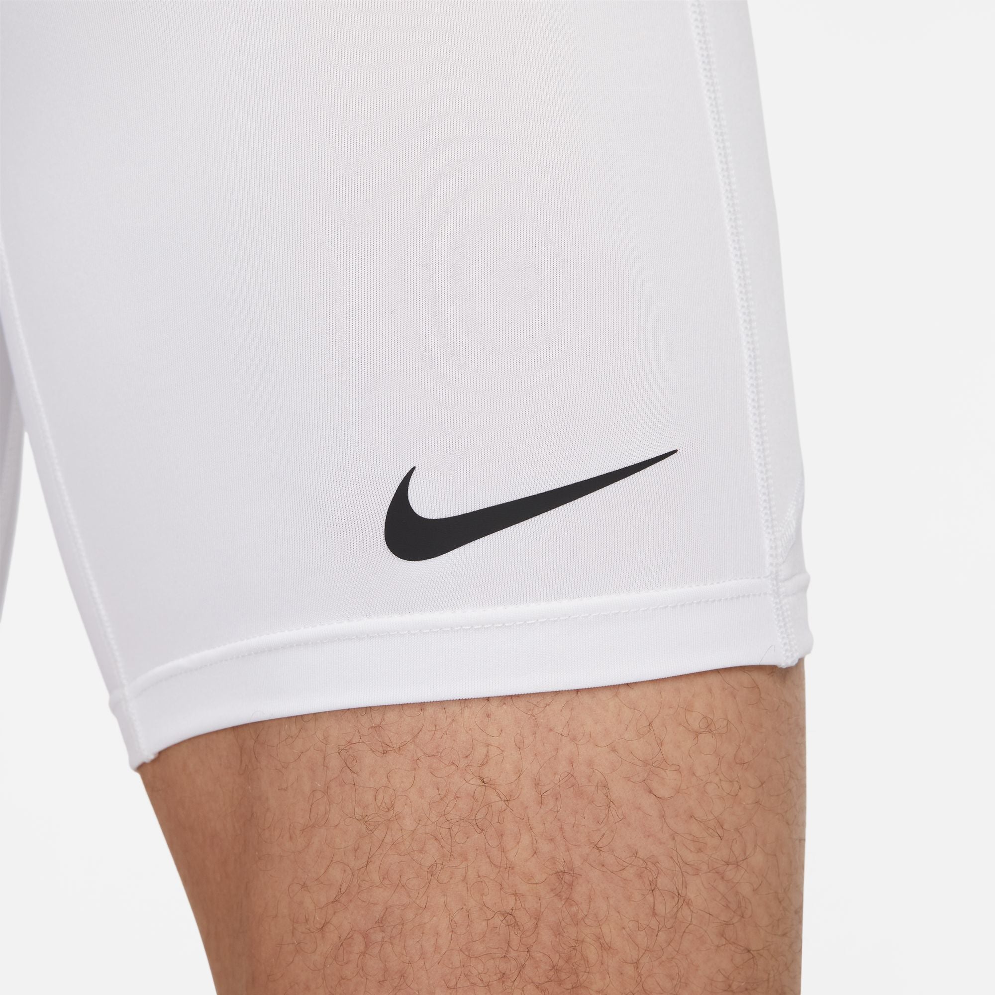 Nike Mens Pro Workout Shorts - White by Denim Exchange
