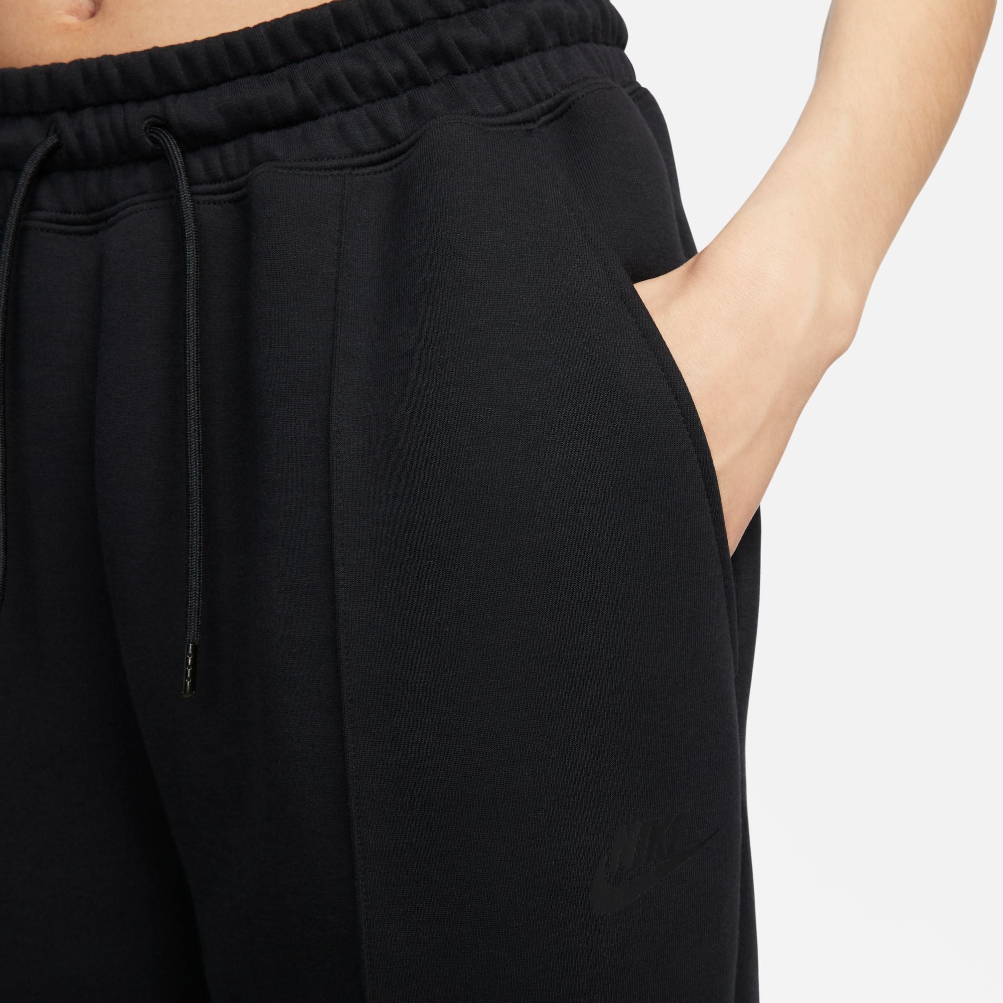 Nike Womens Sportswear Tech Fleece Windrunner - Black by Denim Exchange