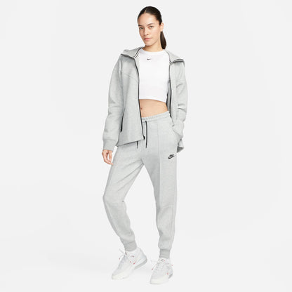 Nike Womens Sportswear Tech Fleece - Dark Grey Heather/Black by Denim Exchange