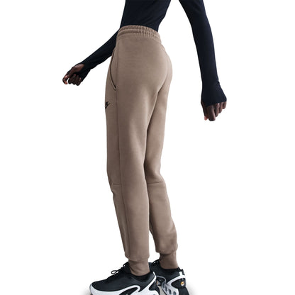 Nike Womens Sportswear Tech Fleece Jogger - Mink Brown/Black by Denim Exchange