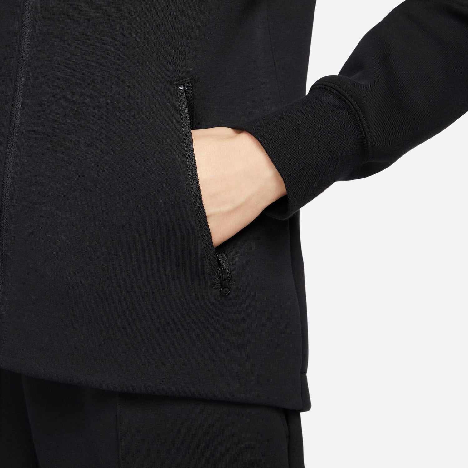 Nike Womens Sportswear Tech Fleece Hoodie - Black by Denim Exchange