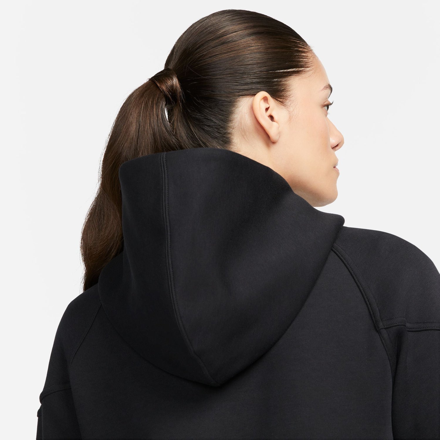 Nike Womens Sportswear Tech Fleece Hoodie - Black by Denim Exchange