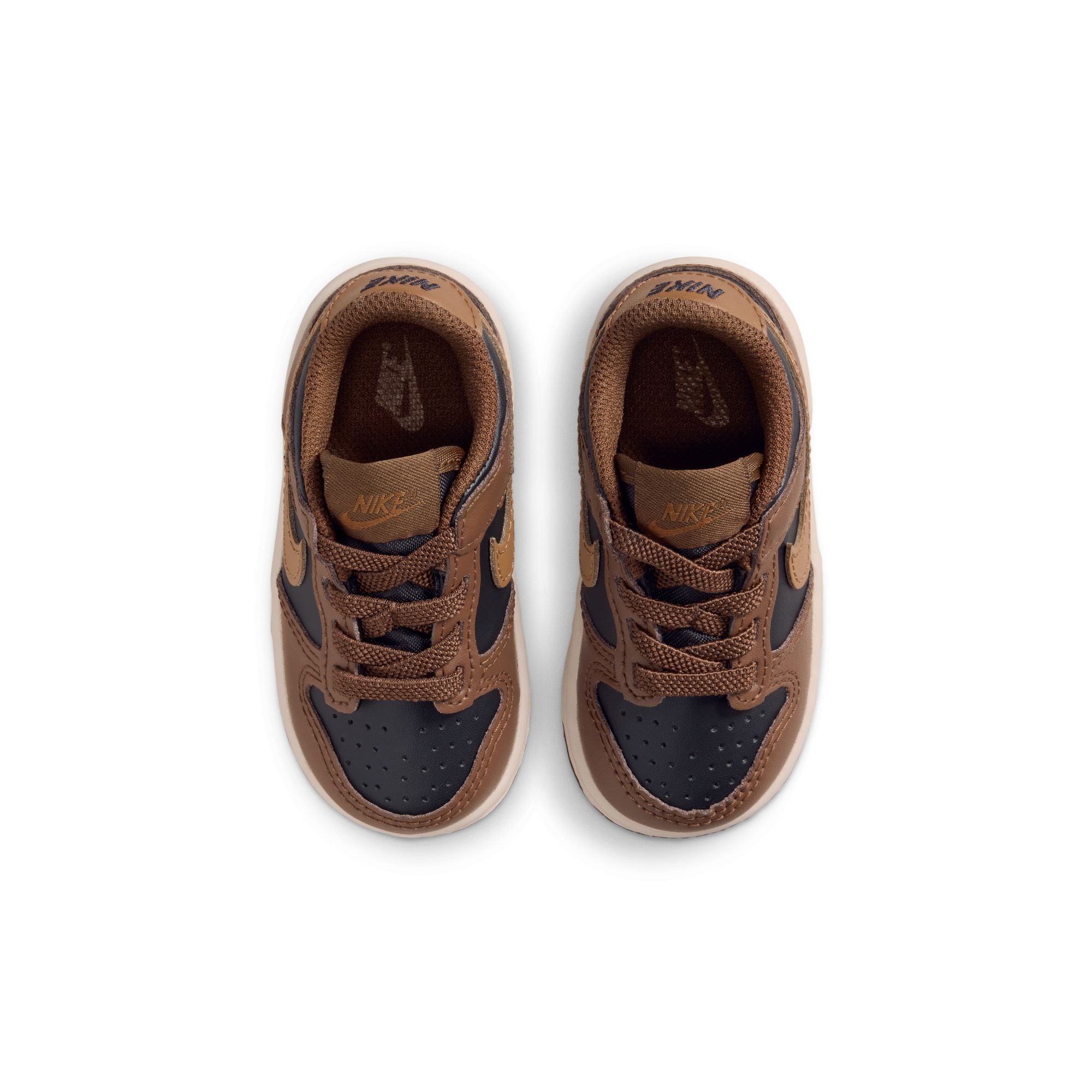 Nike (TD) Dunk Low - Black/British Tan by Denim Exchange