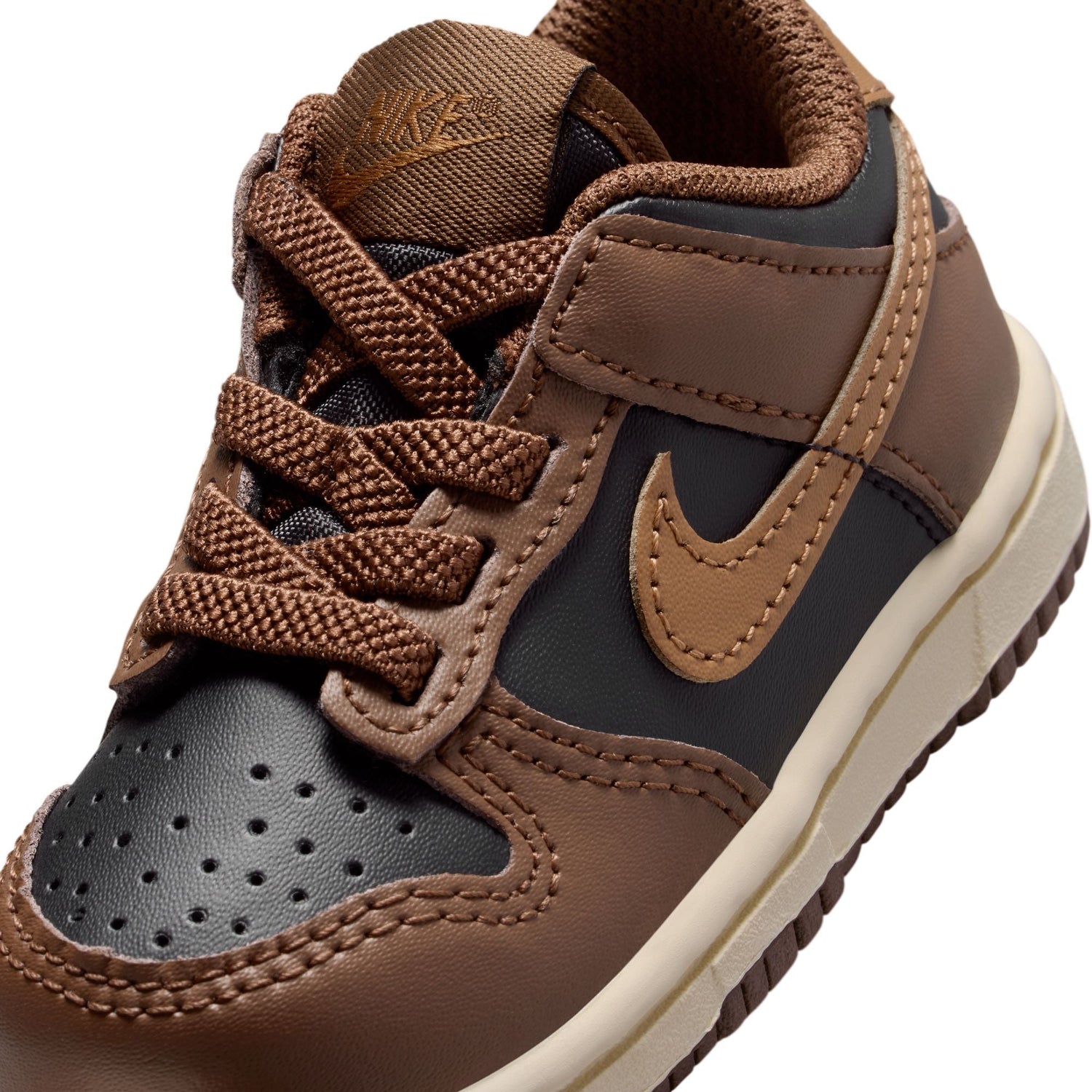 Nike (TD) Dunk Low - Black/British Tan by Denim Exchange