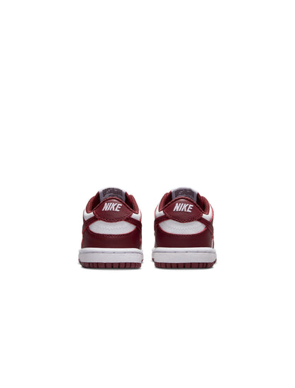 Nike (TD) Dunk Low - White/Redwood by Denim Exchange