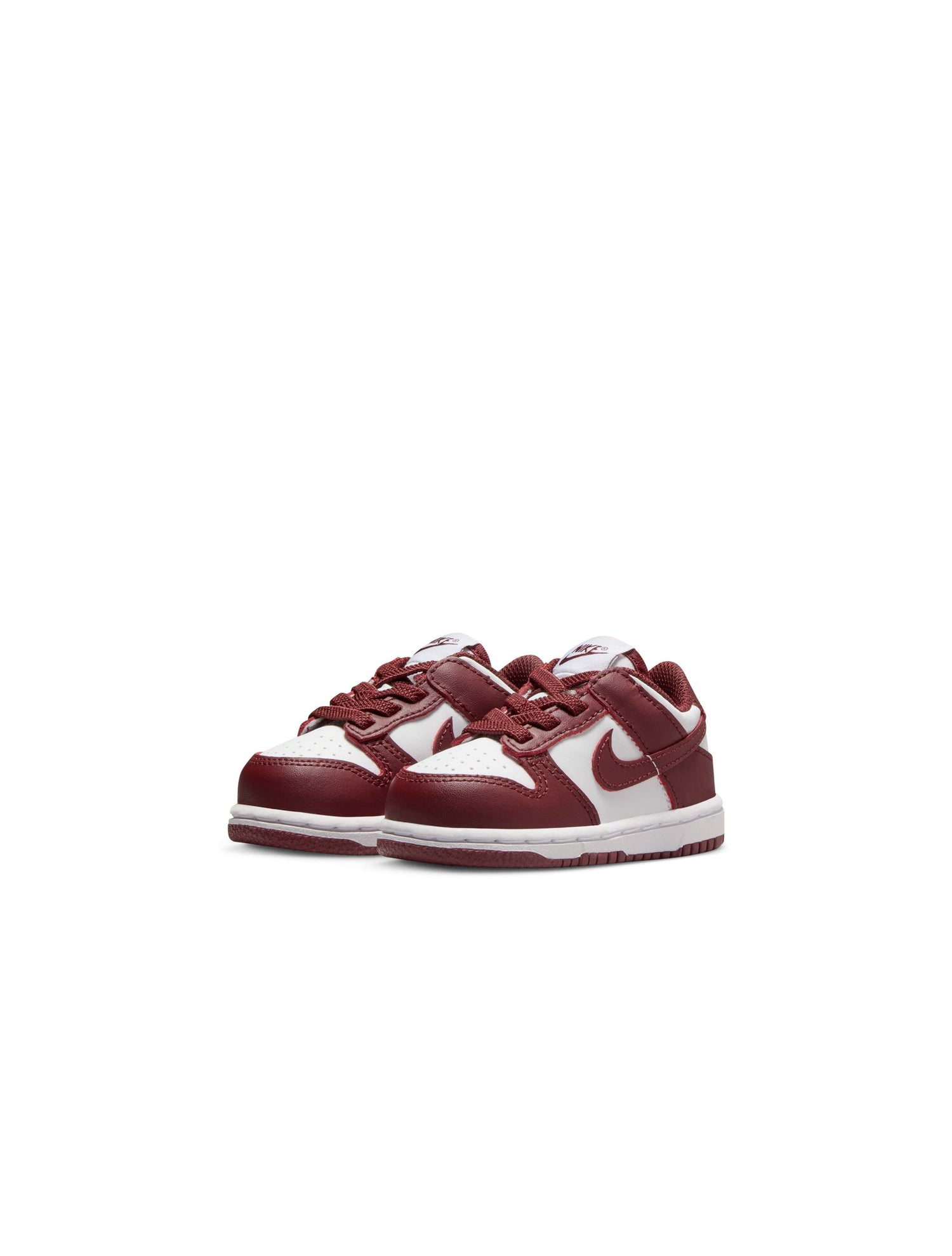 Nike (TD) Dunk Low - White/Redwood by Denim Exchange