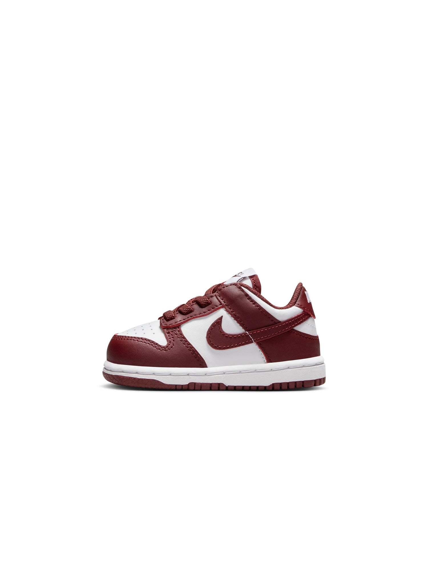 Nike (TD) Dunk Low - White/Redwood by Denim Exchange
