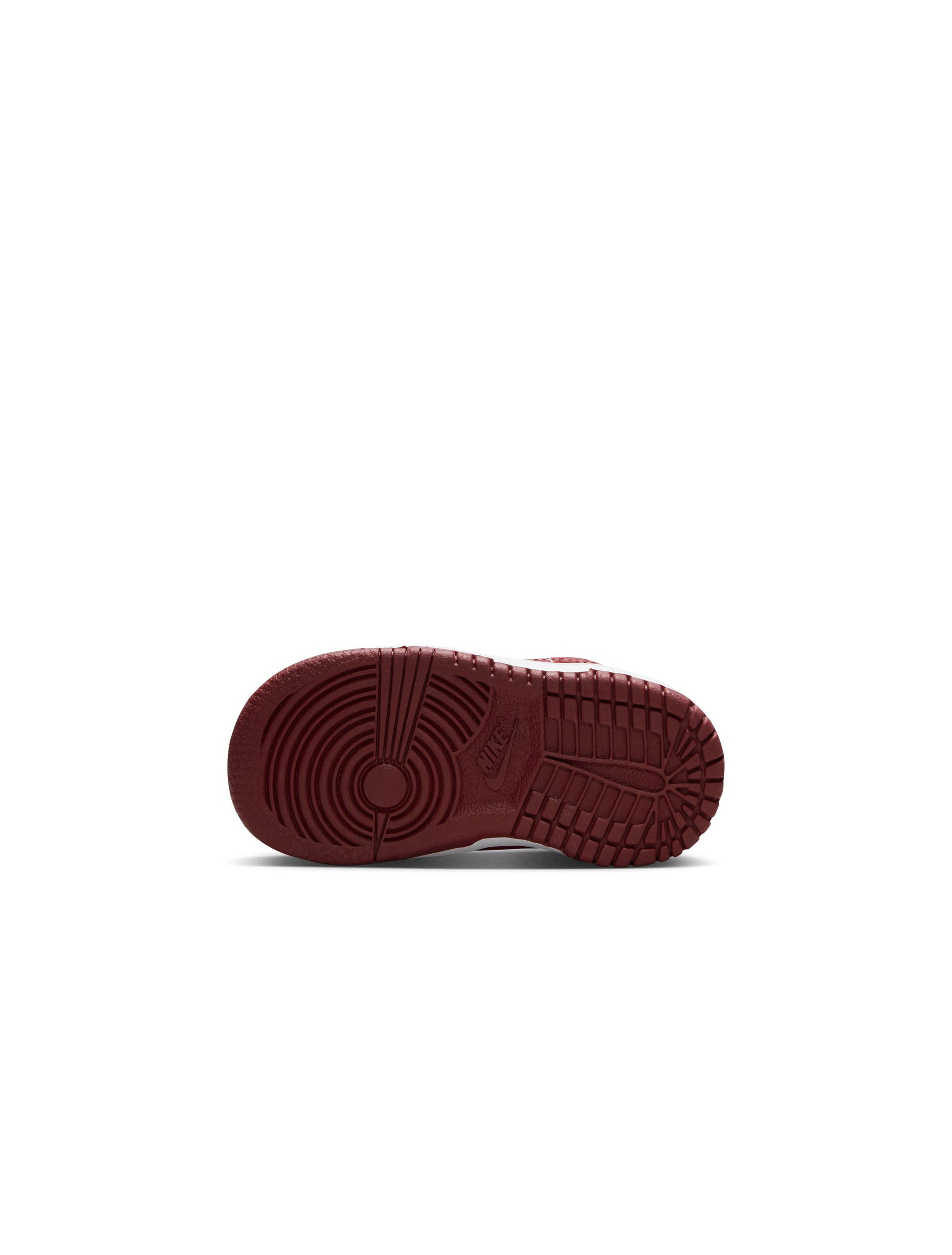 Nike (TD) Dunk Low - White/Redwood by Denim Exchange