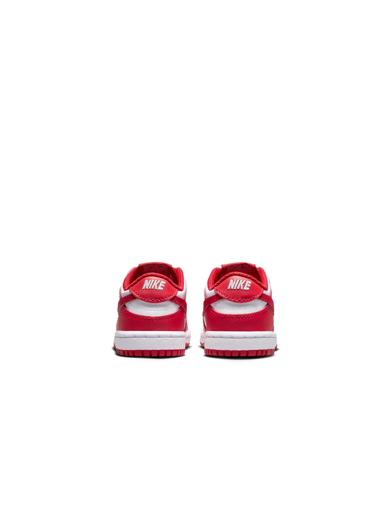Nike (TD) Dunk Low - White/University Red by Denim Exchange