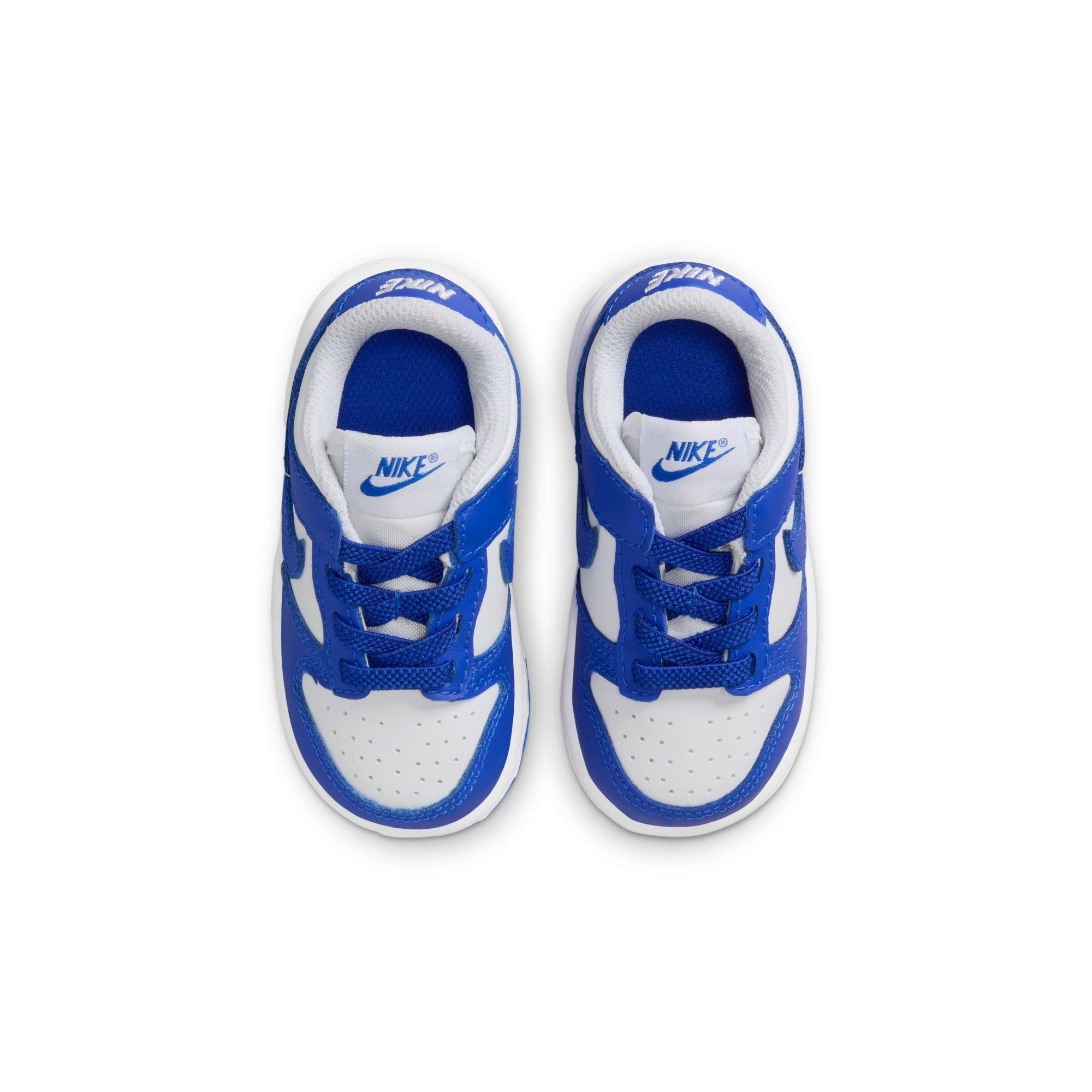 Nike (TD) Dunk Low - White/Hyper Royal by Denim Exchange
