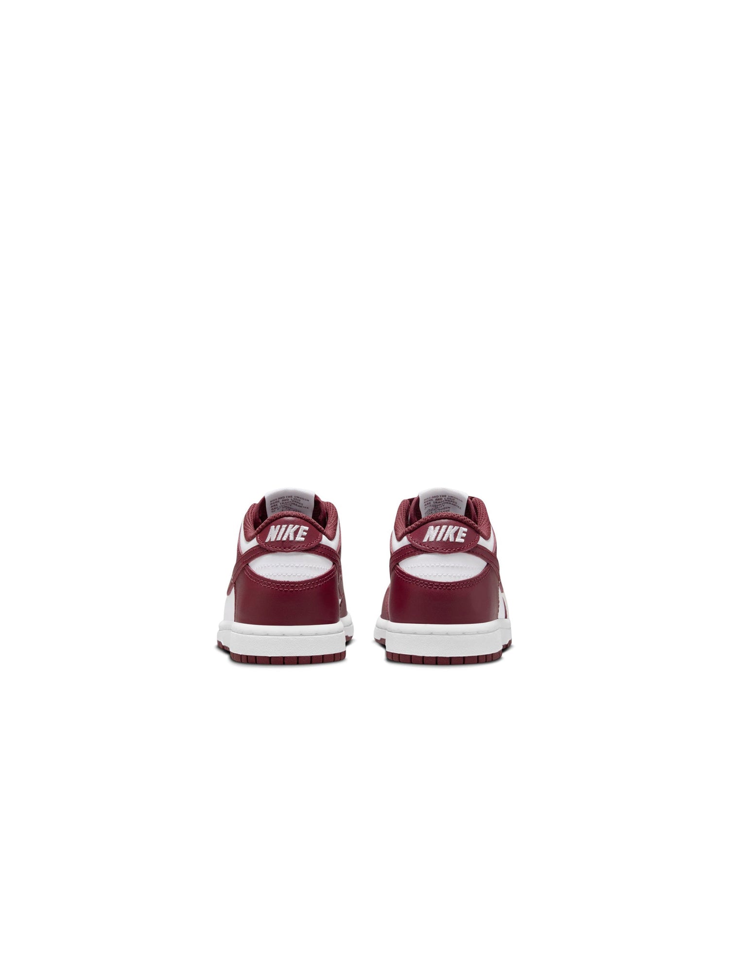 Nike (PS) Dunk Low - White/Redwood by Denim Exchange