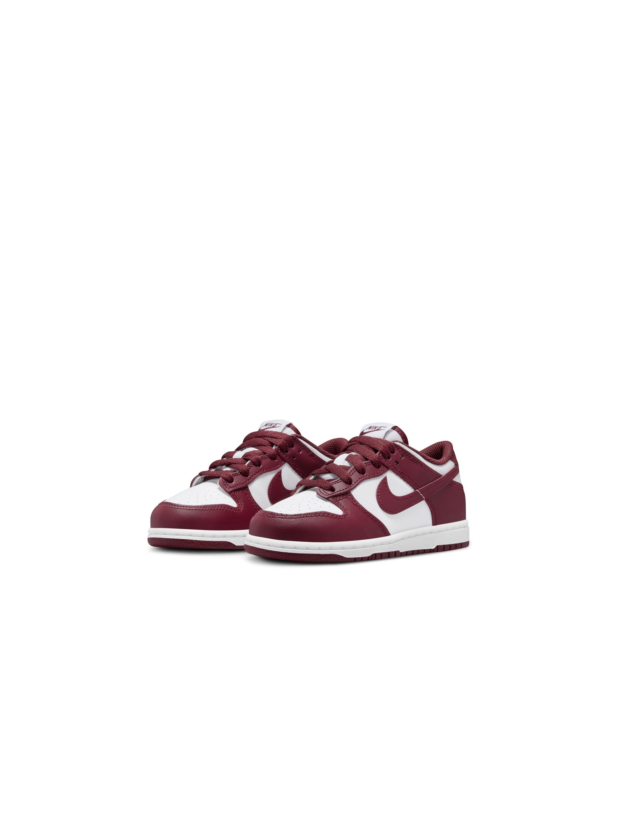 Nike (PS) Dunk Low - White/Redwood by Denim Exchange