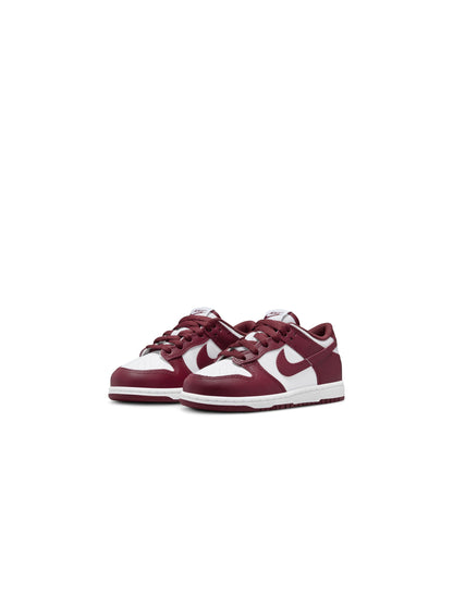 Nike (PS) Dunk Low - White/Redwood by Denim Exchange