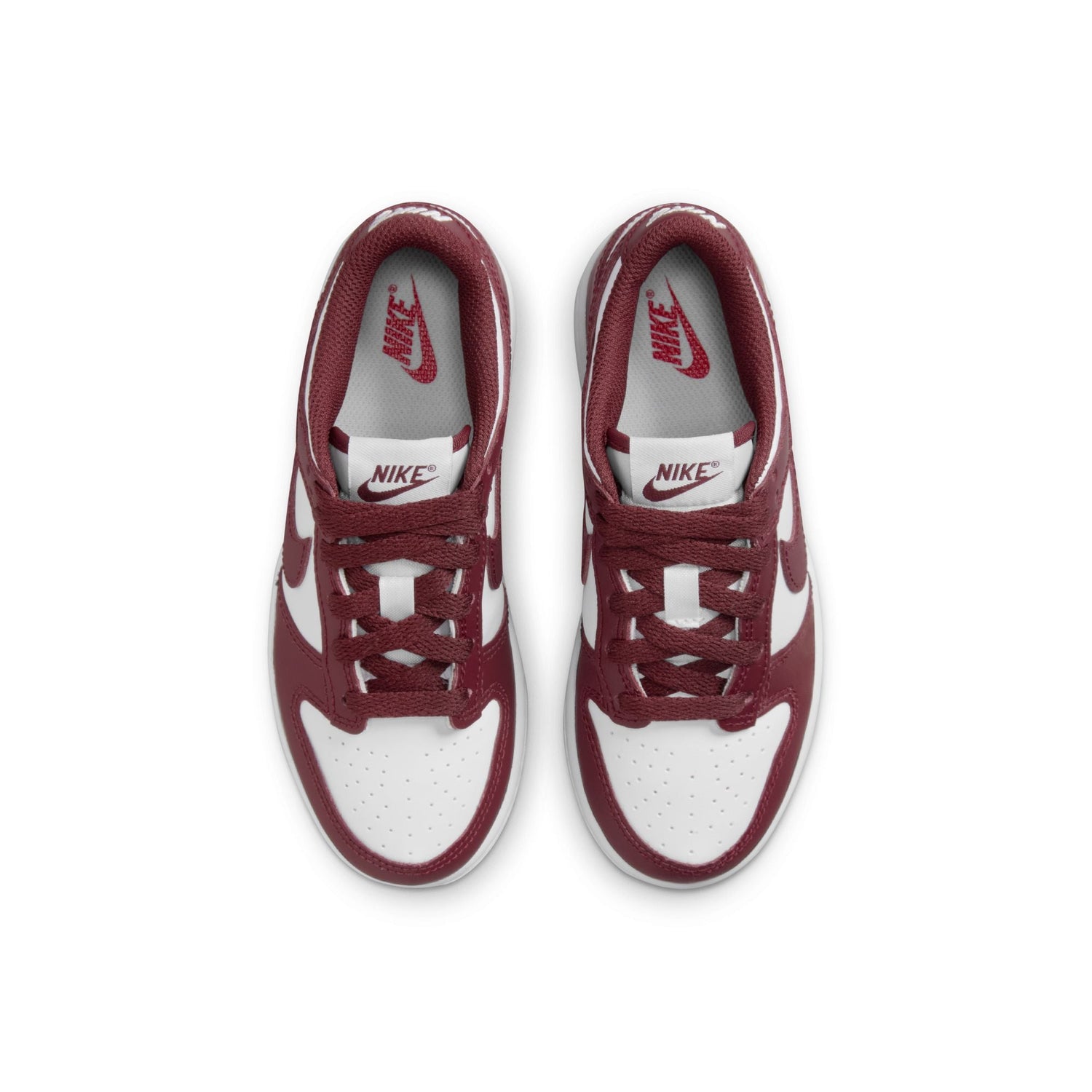 Nike (PS) Dunk Low - White/Redwood by Denim Exchange