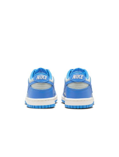 Nike Big Kids Dunk Low - Light Silver/Photo Blue by Denim Exchange