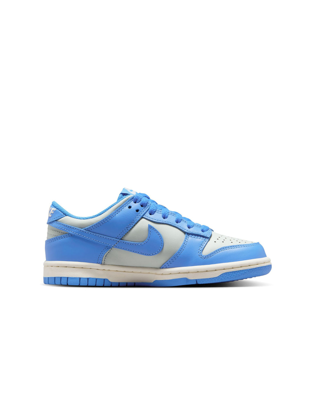 Nike Big Kids Dunk Low - Light Silver/Photo Blue by Denim Exchange