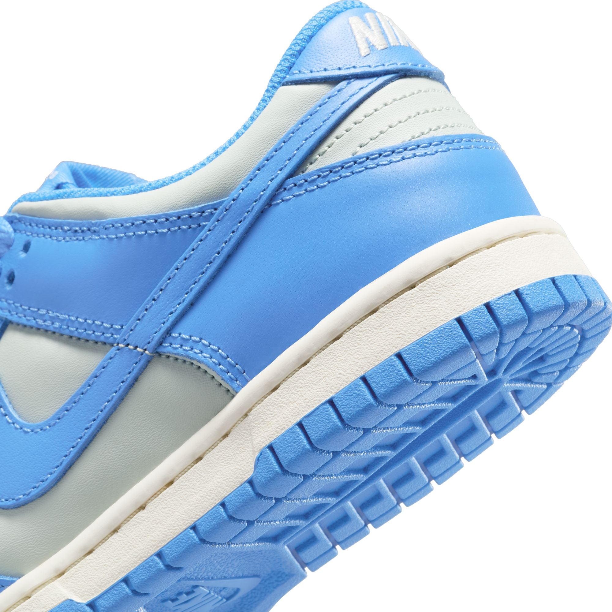 Nike Big Kids Dunk Low - Light Silver/Photo Blue by Denim Exchange