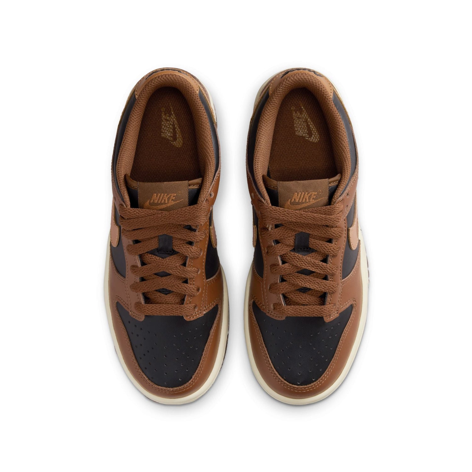 Nike Big Kids Dunk Low - Black/British Tan by Denim Exchange