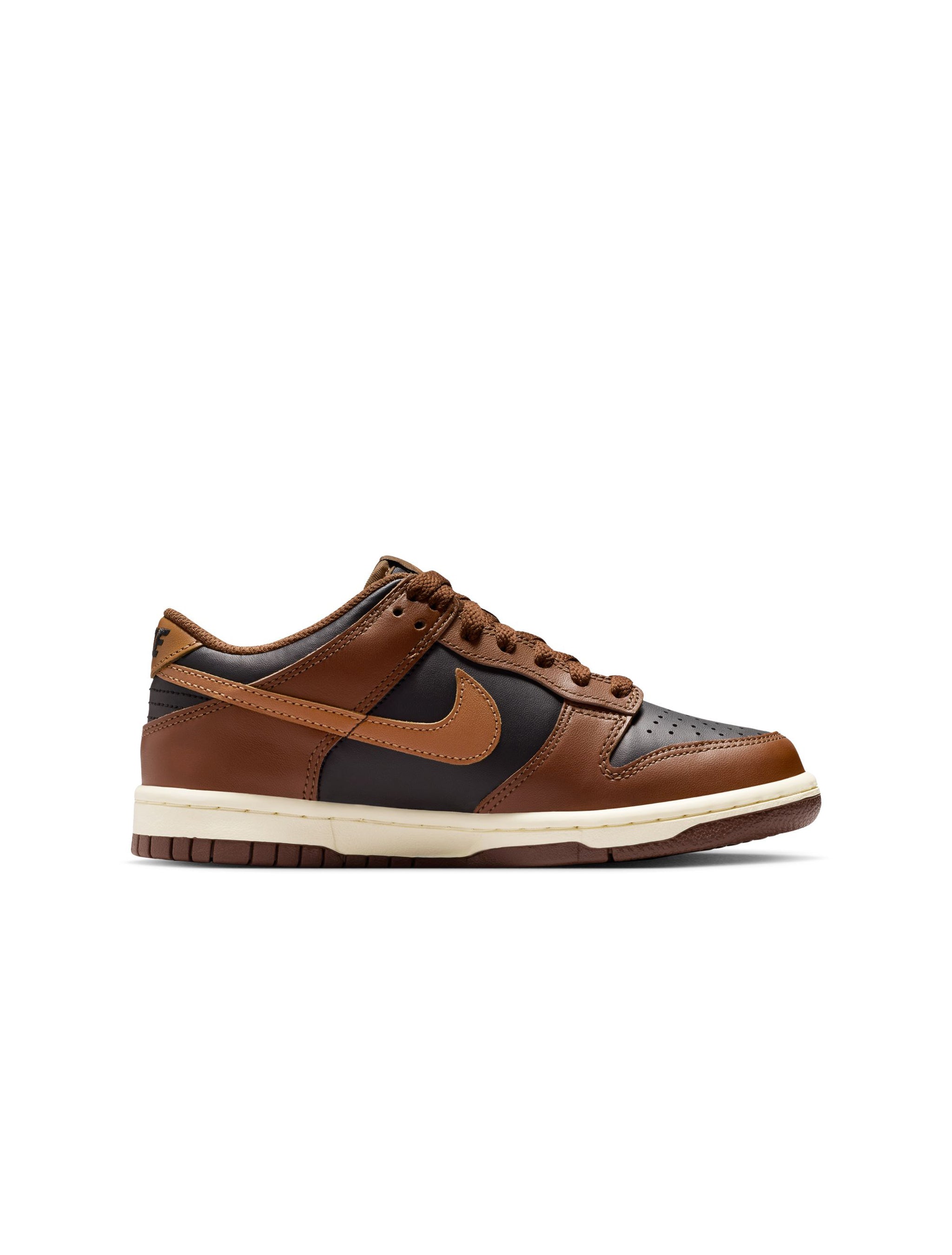 Nike Big Kids Dunk Low - Black/British Tan by Denim Exchange
