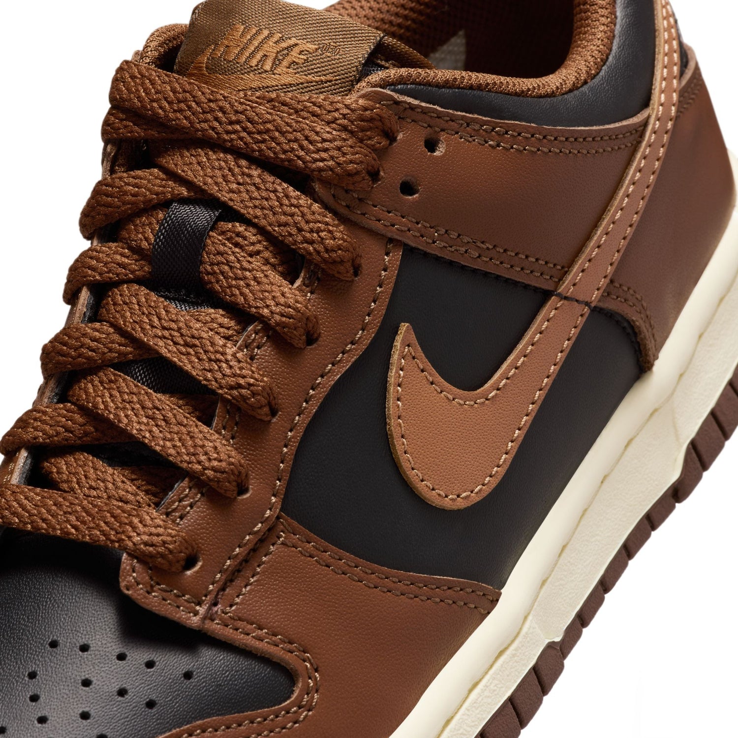 Nike Big Kids Dunk Low - Black/British Tan by Denim Exchange