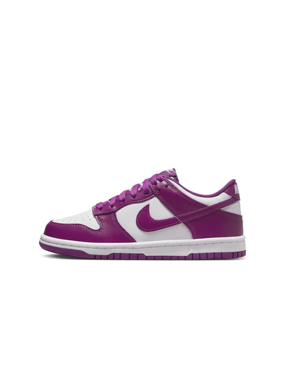 Nike Big Kids Dunk Low - White/Viotech by Denim Exchange