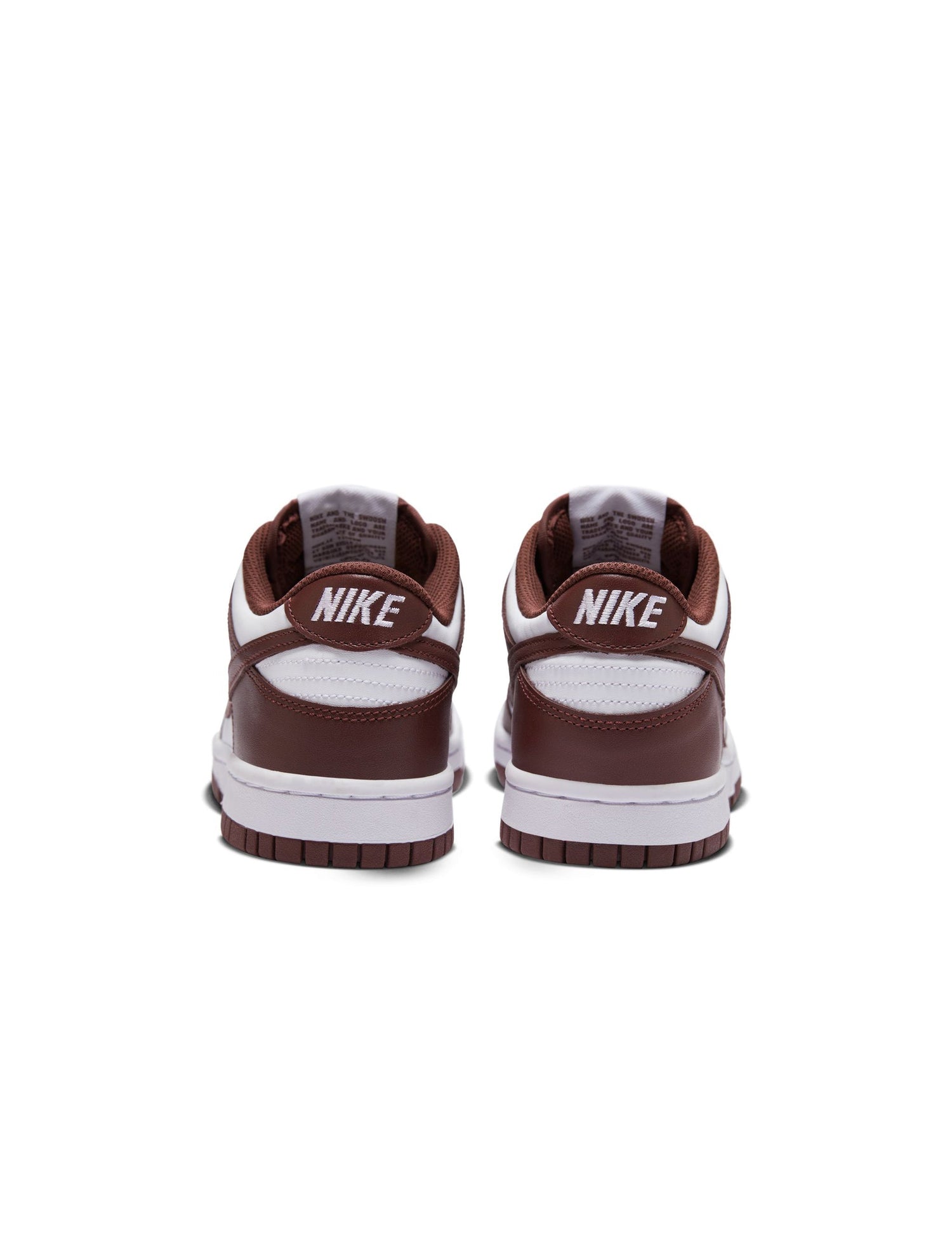Nike Big Kids Dunk Low - White/Redwood by Denim Exchange