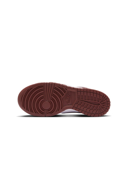 Nike Big Kids Dunk Low - White/Redwood by Denim Exchange