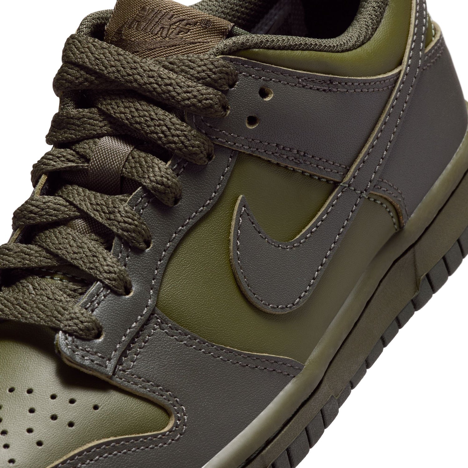 Nike Big Kids Dunk Low - Cargo Khaki by Denim Exchange