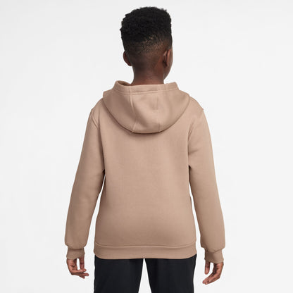 Nike Big Kids Sportswear Club Fleece Hoodie - Hemp by Denim Exchange