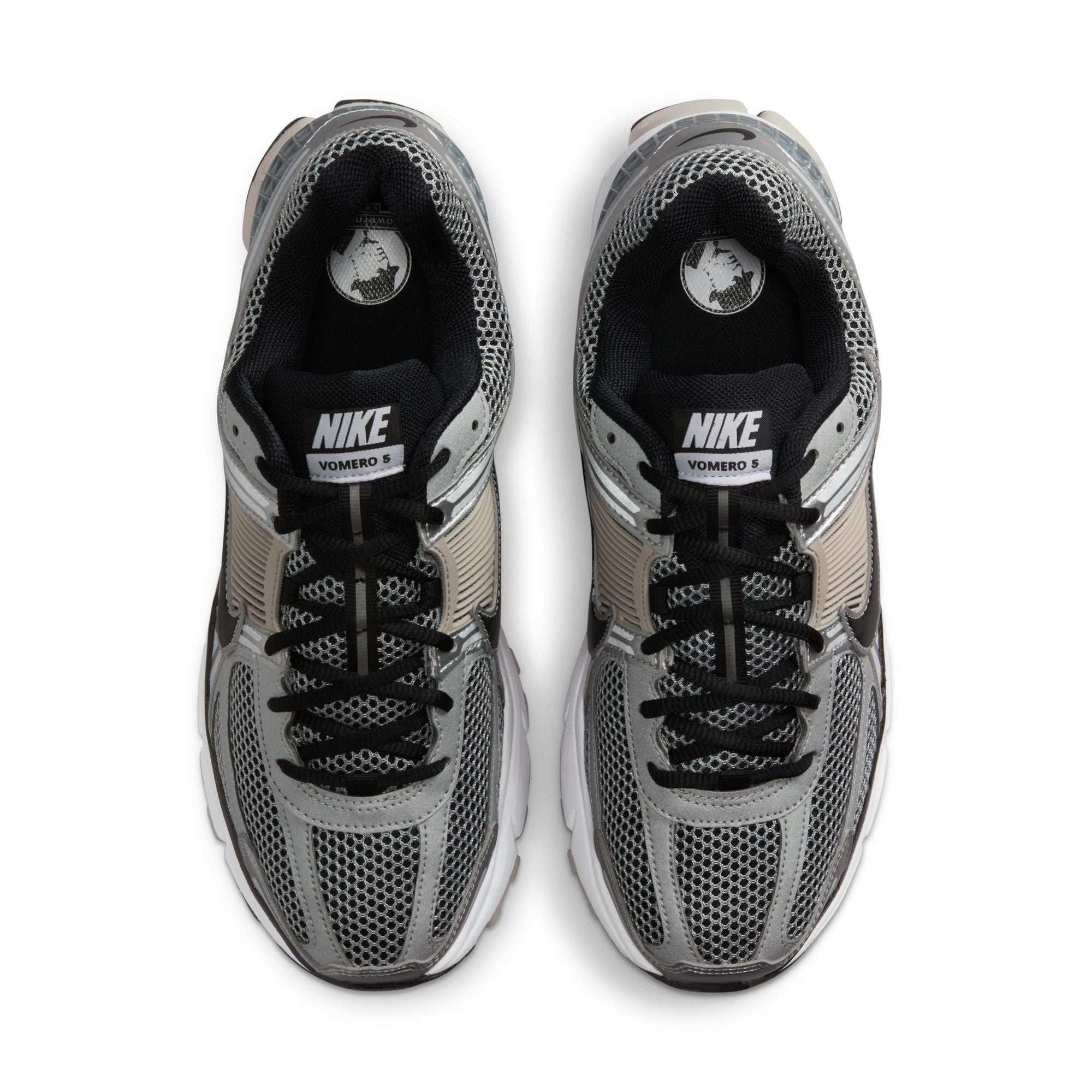 Nike Mens Zoom Vomero 5 - Metallic Silver by Denim Exchange