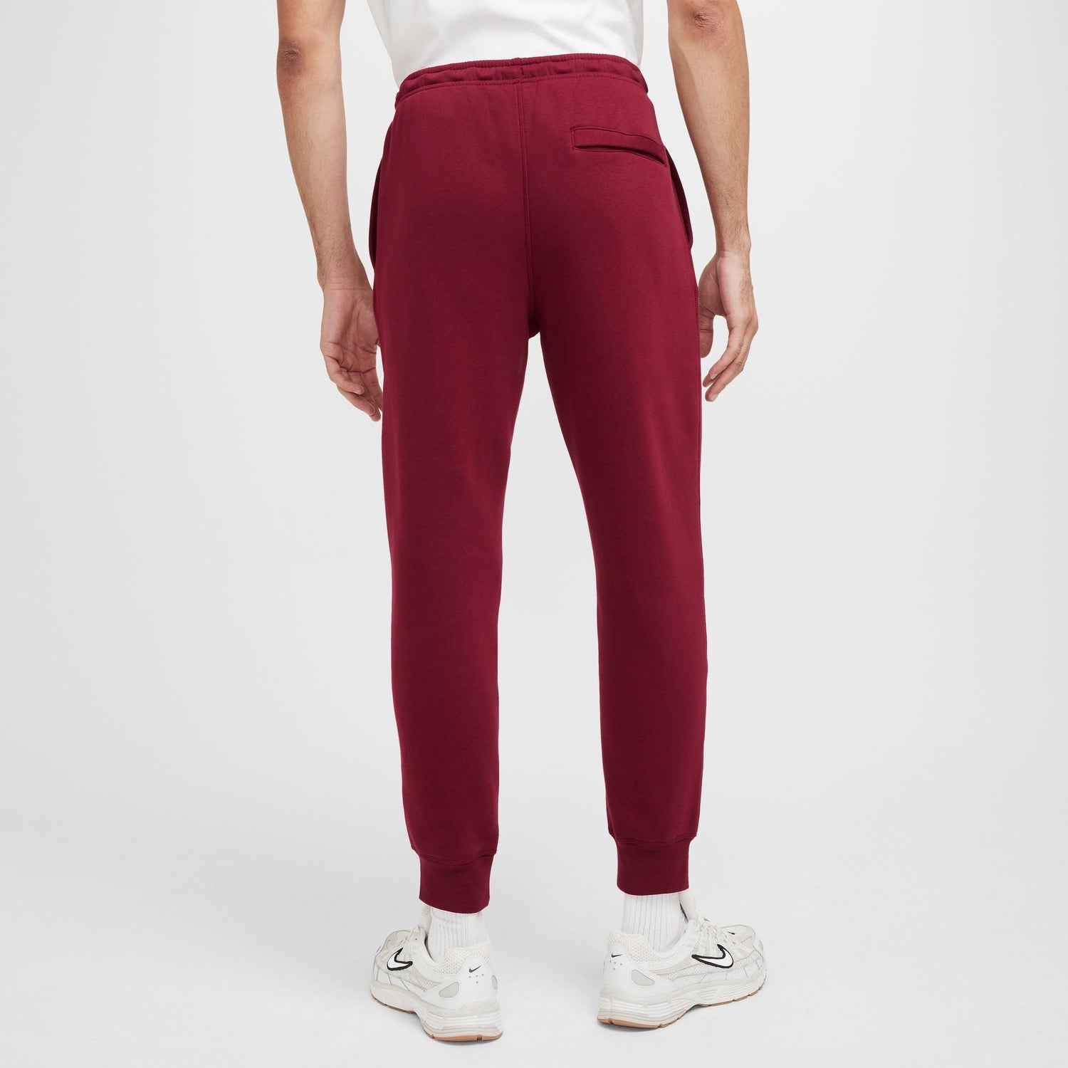 Nike Mens Club Fleece Joggers - Team Red by Denim Exchange