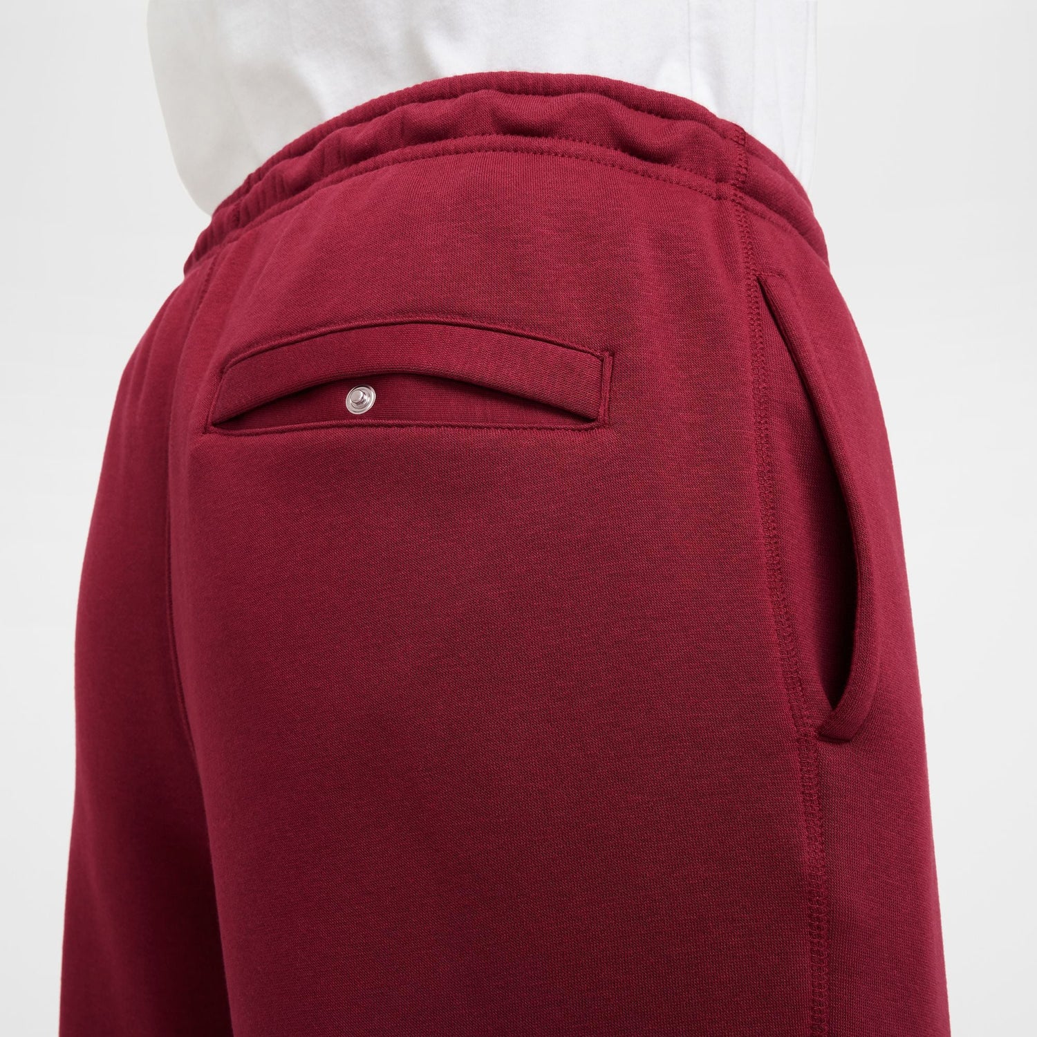 Nike Mens Club Fleece Joggers - Team Red by Denim Exchange