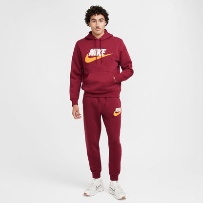 Nike Mens Club Fleece Joggers - Team Red by Denim Exchange