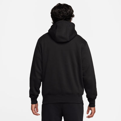 Nike Mens Club Fleece Hoodie - Black by Denim Exchange