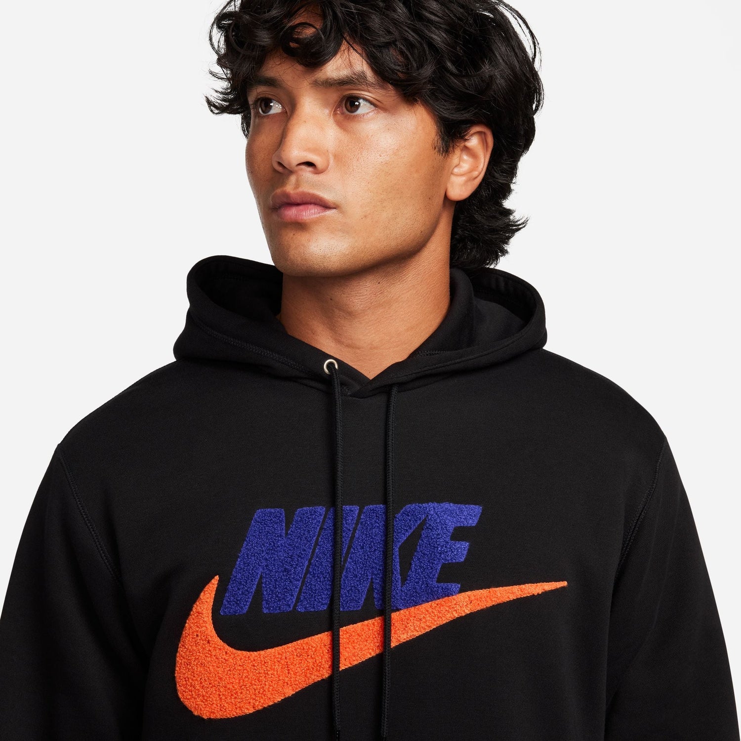 Nike Mens Club Fleece Hoodie - Black by Denim Exchange