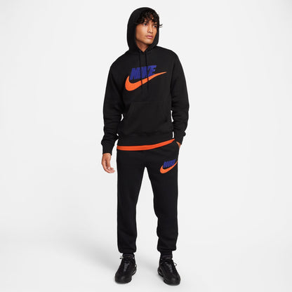 Nike Mens Club Fleece Hoodie - Black by Denim Exchange