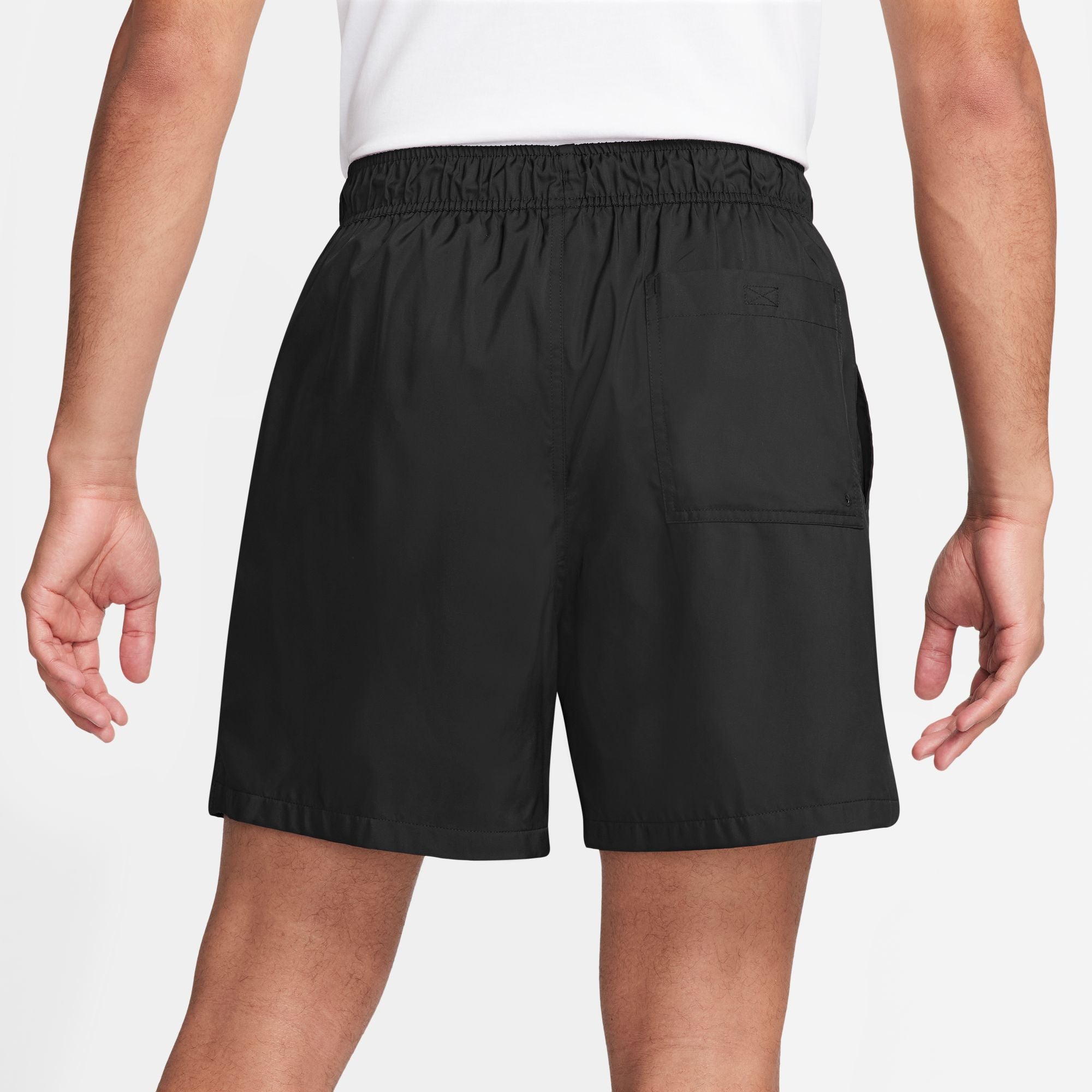 Nike Mens Club Woven Shorts - Black/White by Denim Exchange