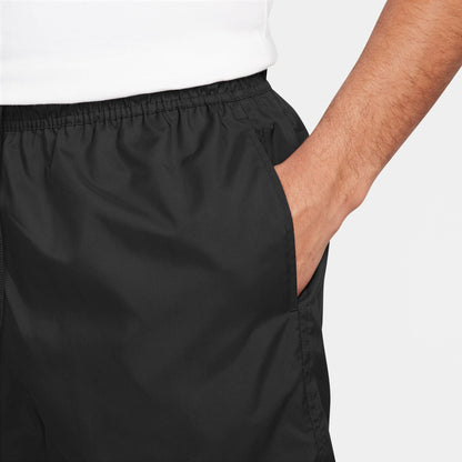 Nike Mens Club Woven Shorts - Black/White by Denim Exchange