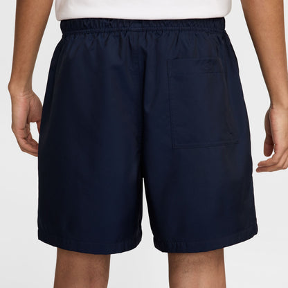 Nike Mens Club Woven Shorts - Obsidian/White by Denim Exchange