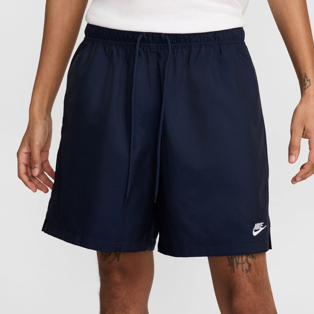 Nike Mens Club Woven Shorts - Obsidian/White by Denim Exchange