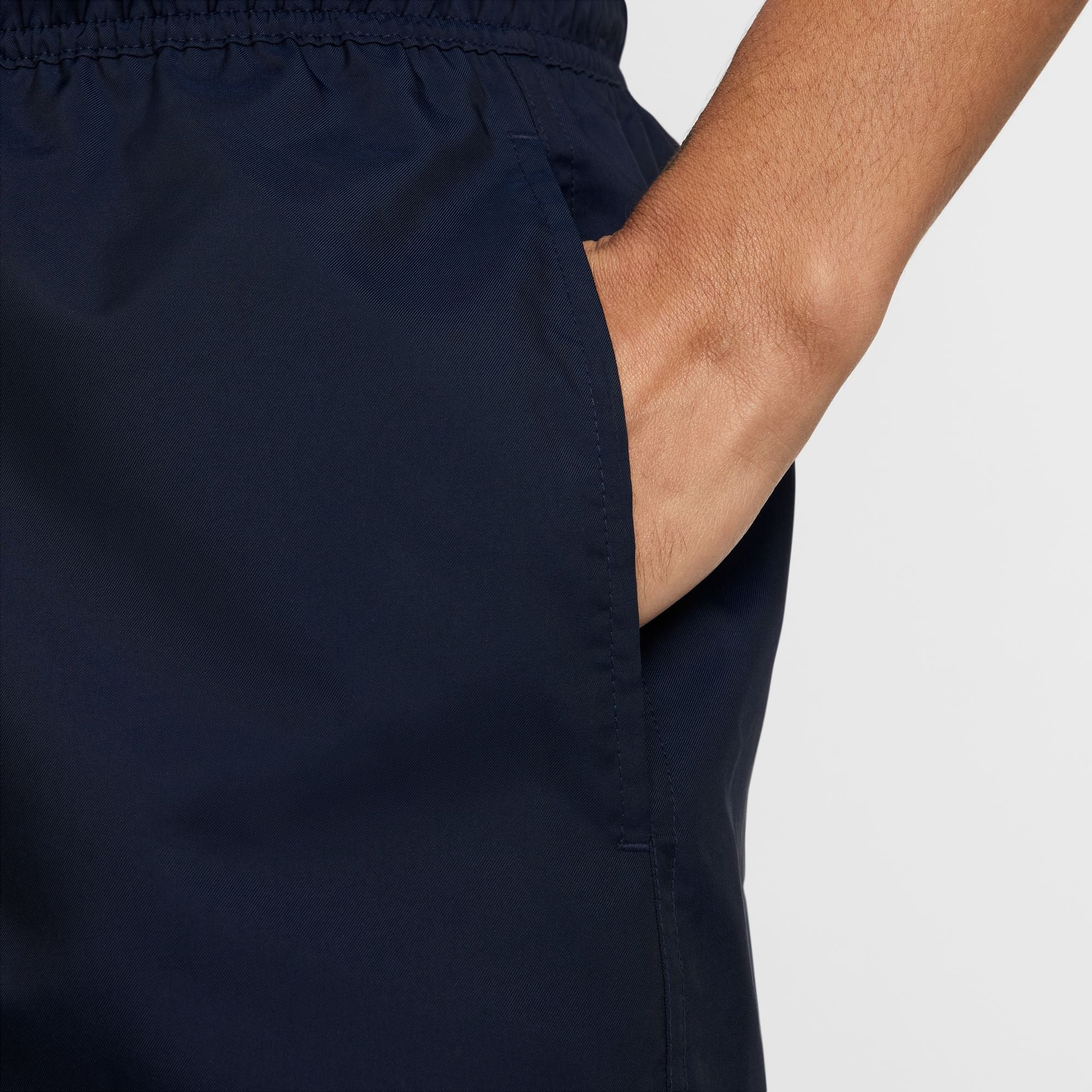 Nike Mens Club Woven Shorts - Obsidian/White by Denim Exchange