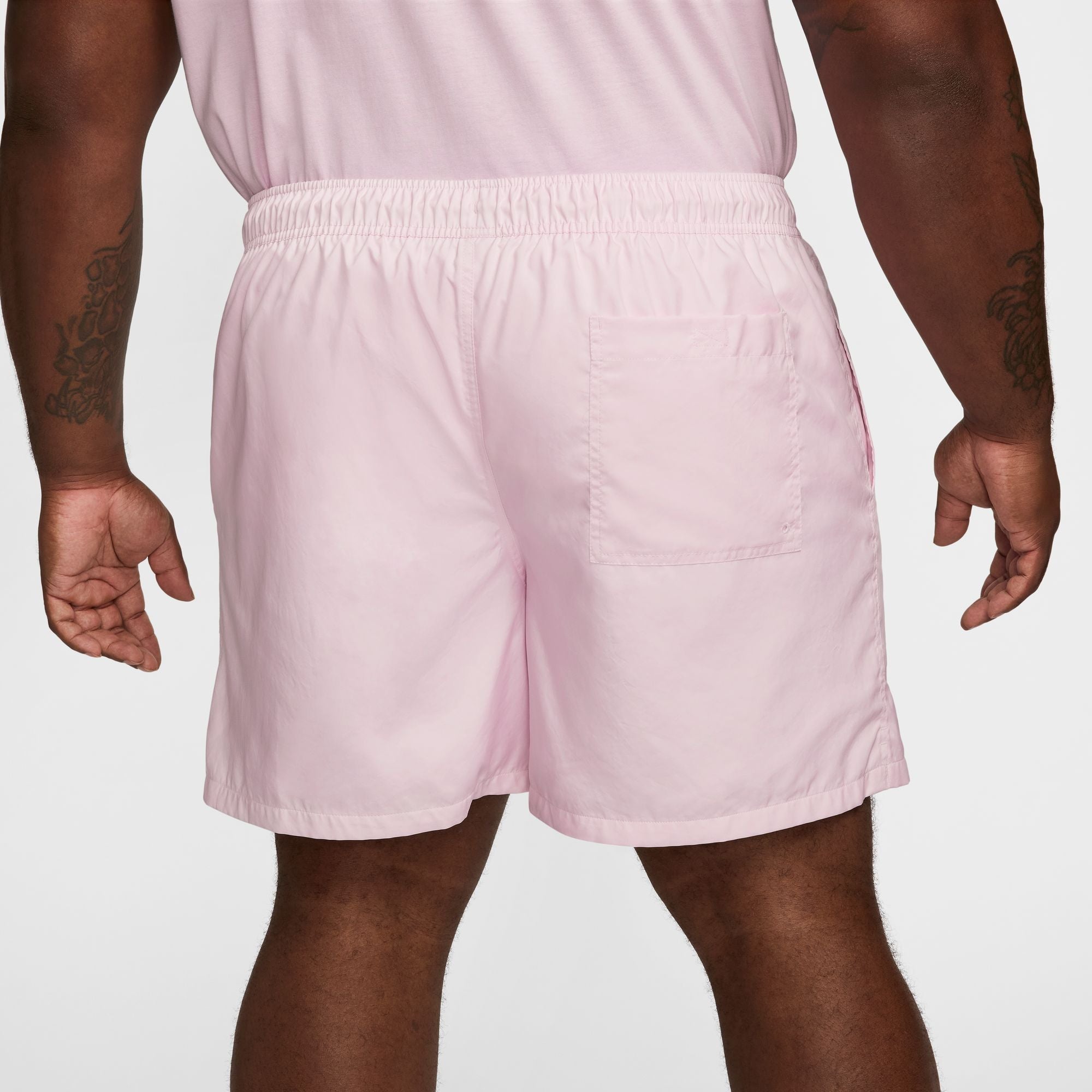 Nike Mens Club Woven Flow Shorts - Pink Foam by Denim Exchange