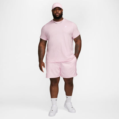 Nike Mens Club Woven Flow Shorts - Pink Foam by Denim Exchange