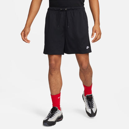 Nike Mens Club Mesh Flow Shorts - Black by Denim Exchange
