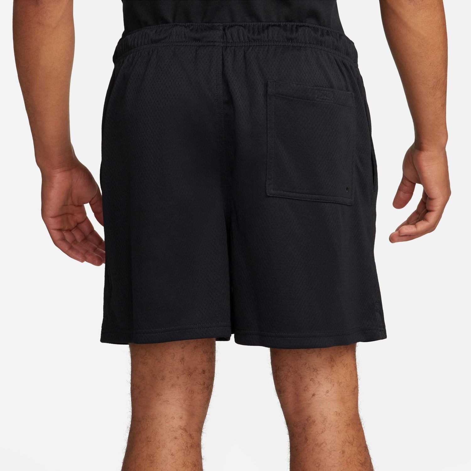 Nike Mens Club Mesh Flow Shorts - Black by Denim Exchange